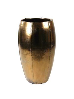 Pots de fleur ceramique gold