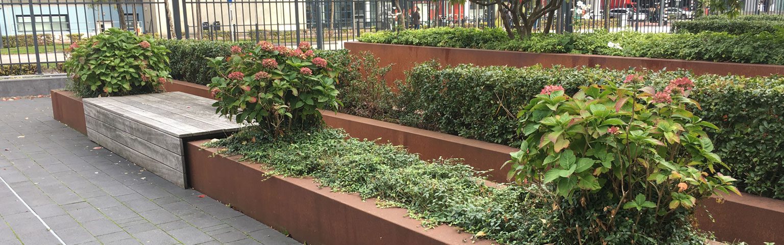 Jardinières au mètre