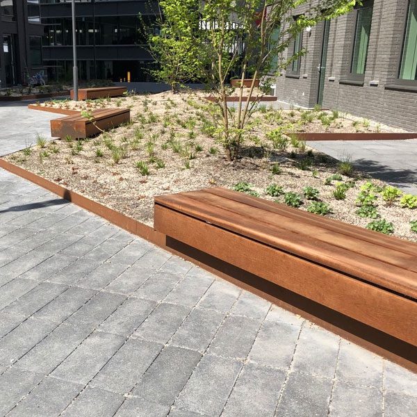 Jardinières au mètre