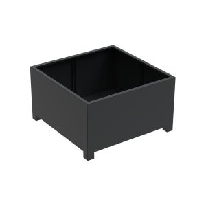 Aluminium carré sur pieds